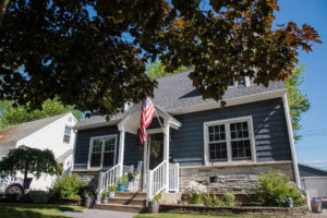 cottage house exterior shaker siding
